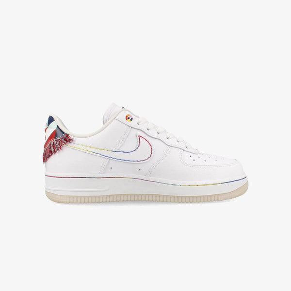 NIKE WMNS AIR FORCE 1 '07 LX 【FRINGE】 WHITE/WHITE/WHITE/PHANTOM