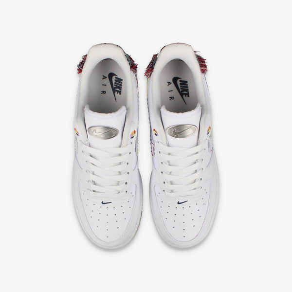 NIKE WMNS AIR FORCE 1 '07 LX 【FRINGE】 WHITE/WHITE/WHITE/PHANTOM