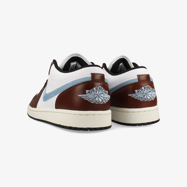 NIKE AIR JORDAN 1 LOW SE 【BROWN BLUE GREY】 WHITE/BLUE GREY/BLACK/SAIL