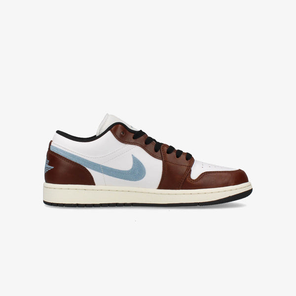 NIKE AIR JORDAN 1 LOW SE 【BROWN BLUE GREY】 WHITE/BLUE GREY/BLACK/SAIL