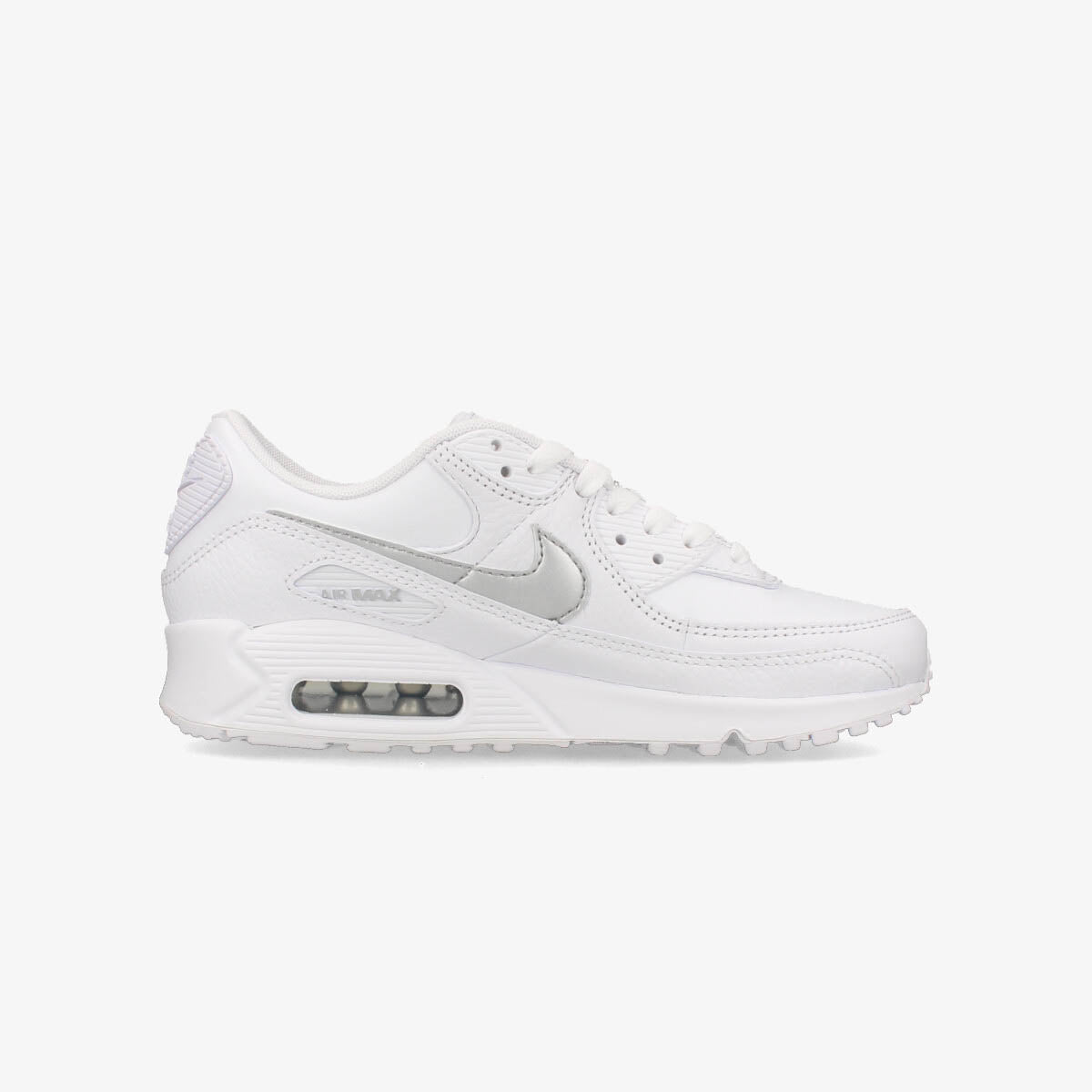 NIKE WMNS AIR MAX 90 WHITE/BLUE JOY/METALLIC SILVER fv0949-100 – KICKS LAB.