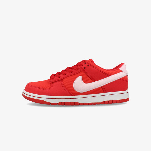 NIKE DUNK LOW GS 【VALENTINE'S DAY】 FIRE RED/PINK FOAM/LT CRIMSON