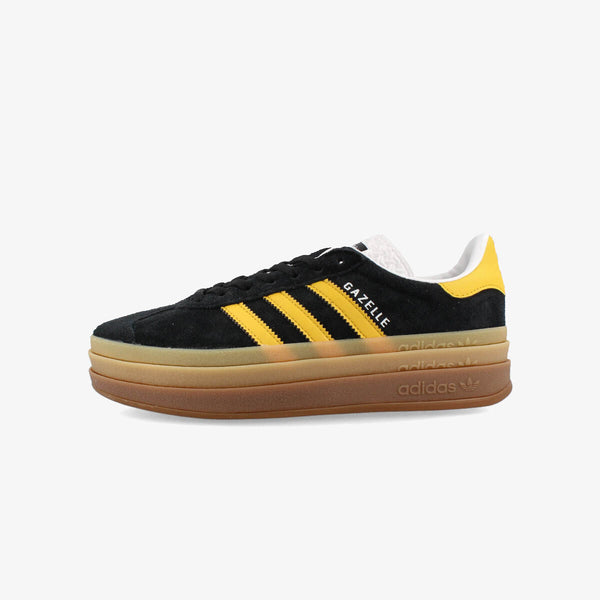 adidas GAZELLE BOLD CORE BLACK/BOLD GOLD/FTWR WHITE