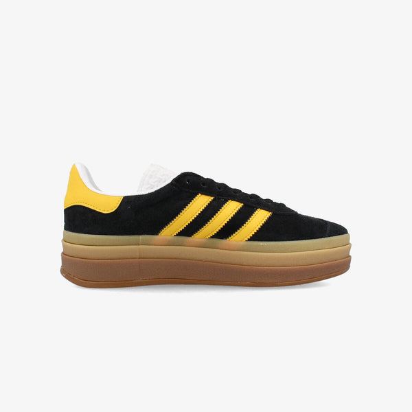 adidas GAZELLE BOLD CORE BLACK/BOLD GOLD/FTWR WHITE