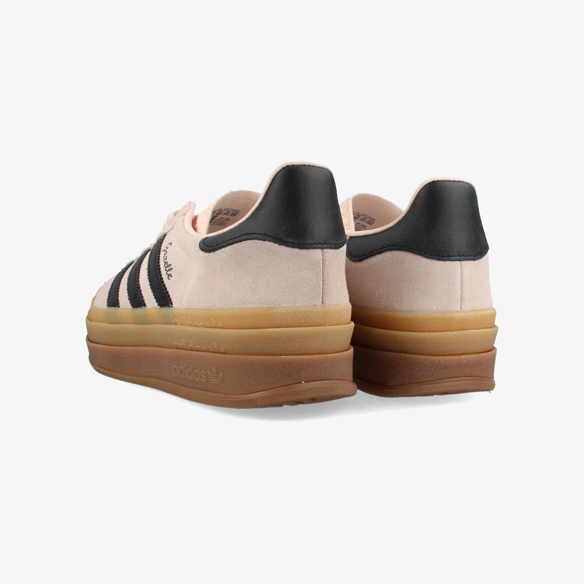 adidas GAZELLE BOLD W WONDER QUARTZ/CORE BLACK/CORE BLACK