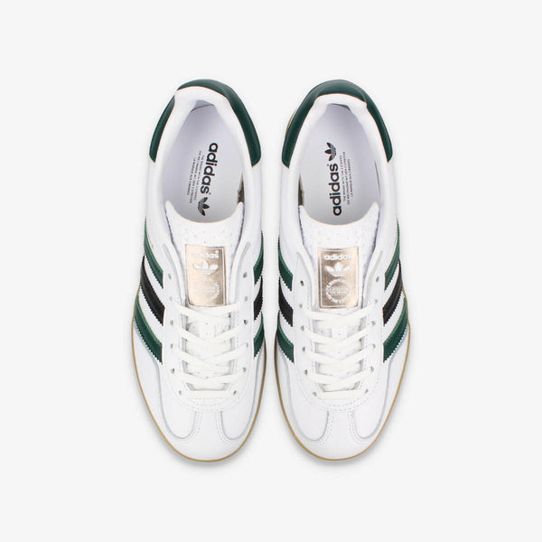 adidas GAZELLE INDOOR W FTWR WHITE/COLLEGE GREEN/CORE BLACK