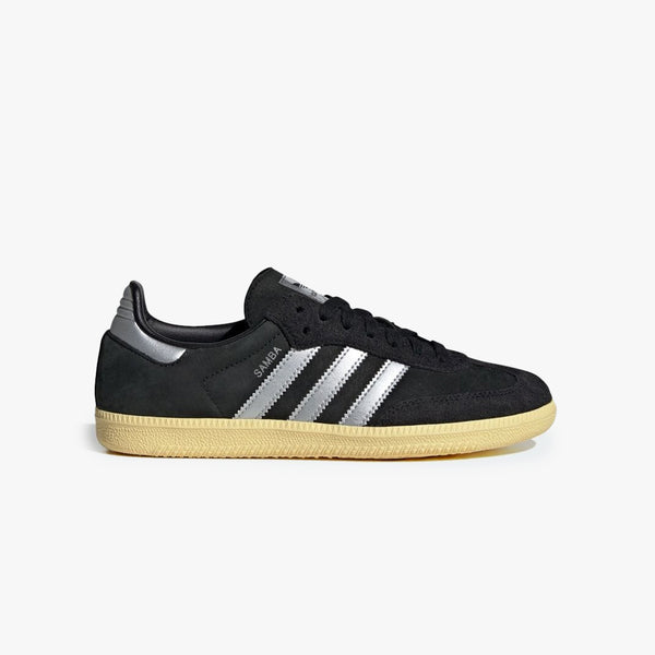 adidas SAMBA OG CORE BLACK/MATTE SILVER/ALMOST YELLOW