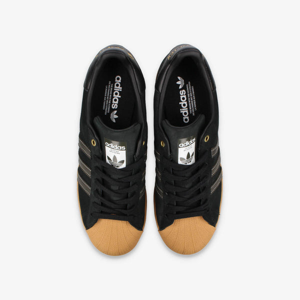 adidas SUPERSTAR GTX CORE BLACK/GUM/SHADOW OLIVE