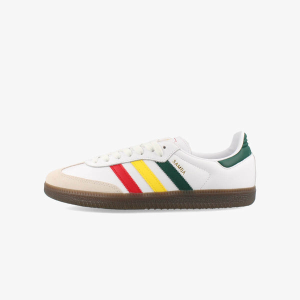 adidas SAMBA OG FOOTWEAR WHITE/YELLOW/COLLEGE GREEN ih3118 – KICKS