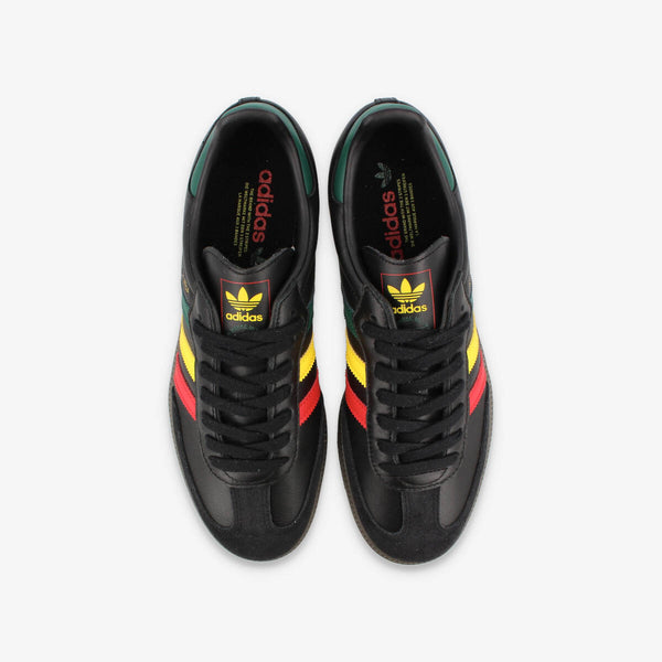 adidas SAMBA OG CORE BLACK/YELLOW/COLLEGE GREEN