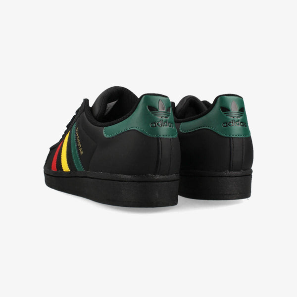 adidas SUPERSTAR CORE BLACK/YELLOW/COLLEGE GREEN