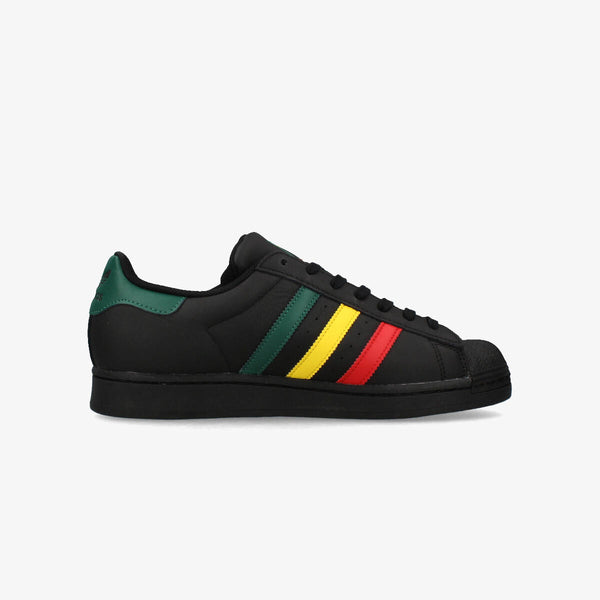 adidas SUPERSTAR CORE BLACK/YELLOW/COLLEGE GREEN