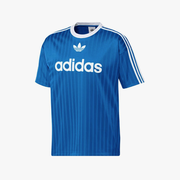 adidas ADICOLOR POLY T BLUE BIRD/WHITE