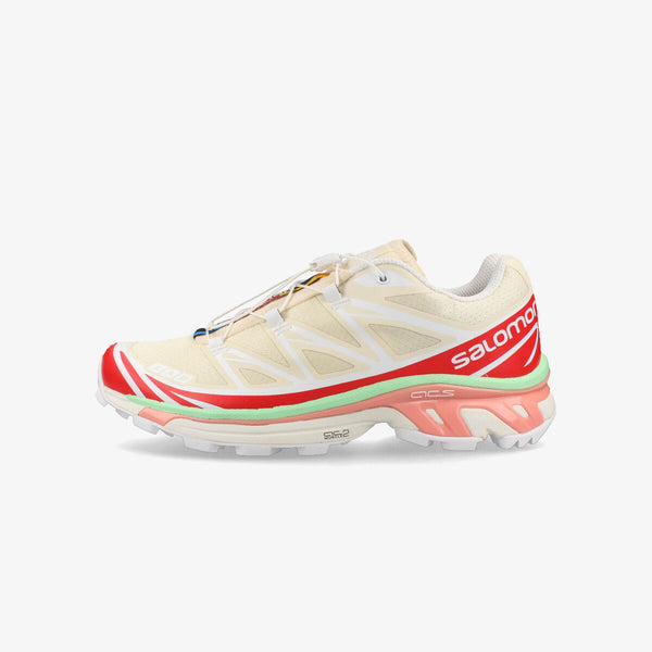 SALOMON XT-6 SHORTBREAD/POPPY RED/GREEN ASH