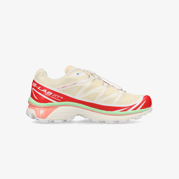 SALOMON XT-6 SHORTBREAD/POPPY RED/GREEN ASH