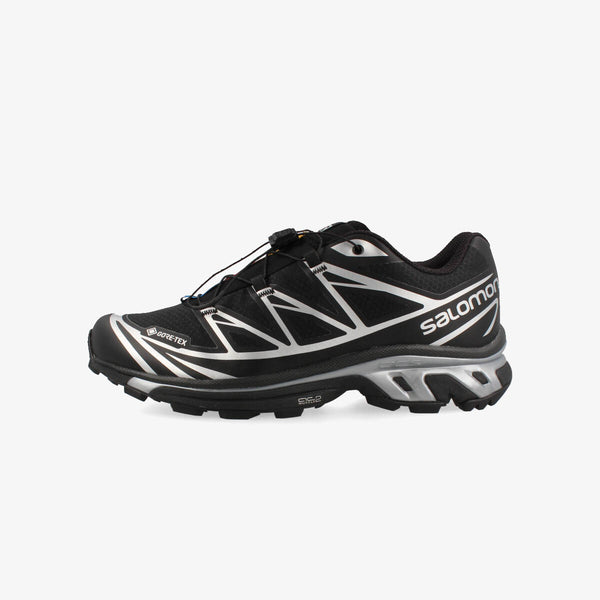 SALOMON XT-6 GTX BLACK/BLACK/FTW SILVER -GORE-TEX-