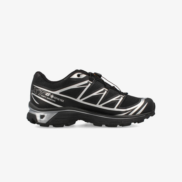 SALOMON XT-6 GTX BLACK/BLACK/FTW SILVER -GORE-TEX-