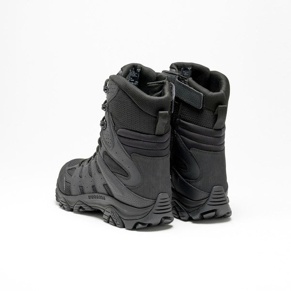 MERRELL MOAB 3 8” TACTICAL ZIP WP BLACK