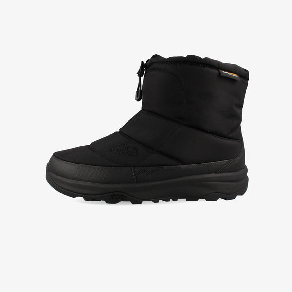 THE NORTH FACE NUPTSE BOOTIE WP VII SHORT ARCTIC GRIP CORDURA BLACK/TNF BLACK