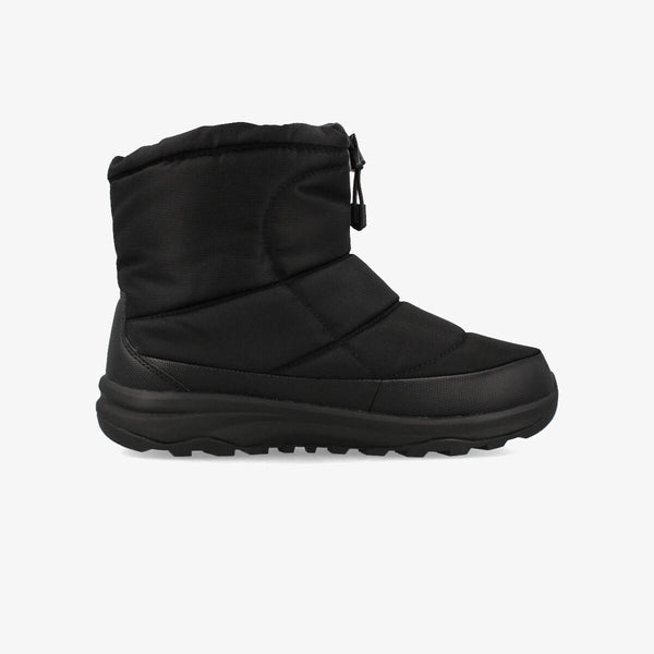 THE NORTH FACE NUPTSE BOOTIE WP VII SHORT ARCTIC GRIP CORDURA BLACK/TNF BLACK