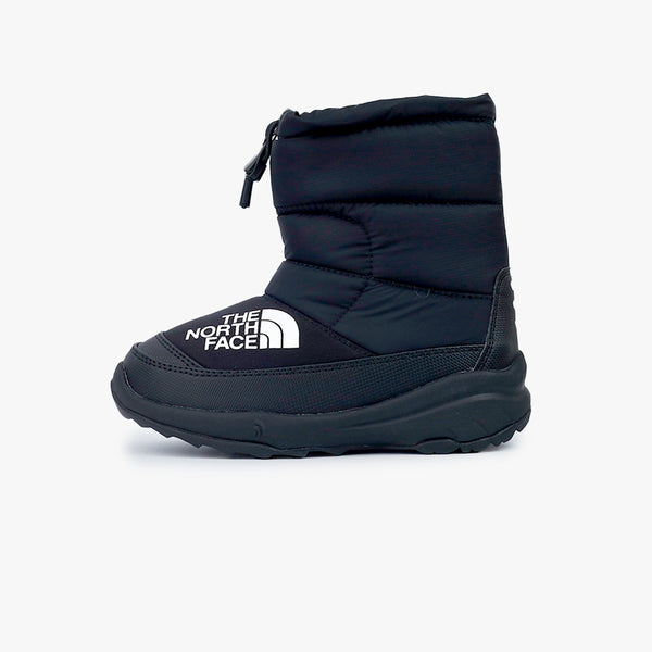 THE NORTH FACE K NUPTSE BOOTIE VII BLACK/WHITE