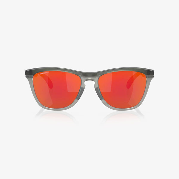 OAKLEY FROGSKINS RANGE A MATTE GREY SMOKE/GREY INK PRIZM RUBY