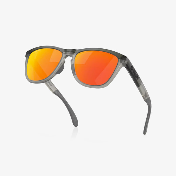 OAKLEY FROGSKINS RANGE A MATTE GREY SMOKE/GREY INK PRIZM RUBY