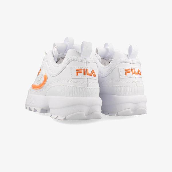 FILA DISRUPTOR II PREMIUM WHITE/TANGERINE/WHITE