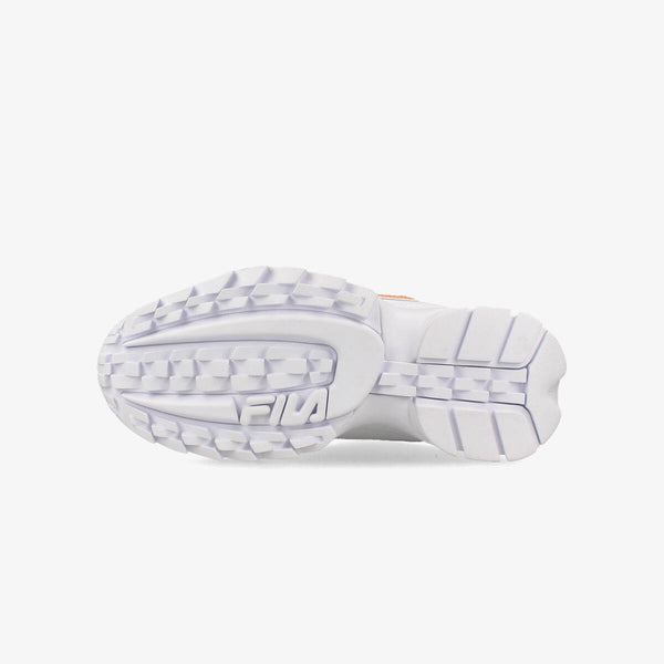 FILA DISRUPTOR II PREMIUM WHITE/TANGERINE/WHITE