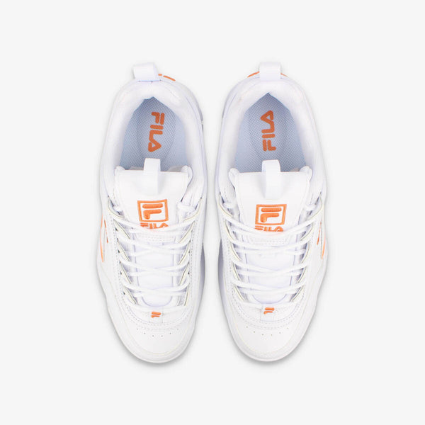 FILA DISRUPTOR II PREMIUM WHITE/TANGERINE/WHITE