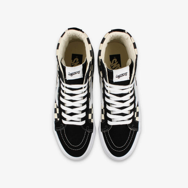 VANS SK8-HI REISSUE 38 LX CHECKERBOARD BLACK/OFF WHITE