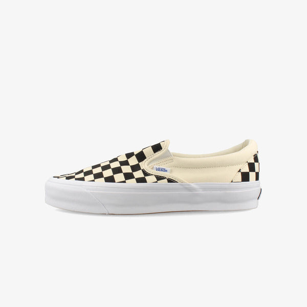 VANS SLIP-ON REISSUE 98 LX CHECKERBOARD BLACK/OFF WHITE