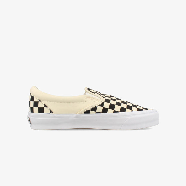 VANS SLIP-ON REISSUE 98 LX CHECKERBOARD BLACK/OFF WHITE